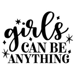 Girls Can Be Anything  - Towel City Short PJs in a Bag Design
